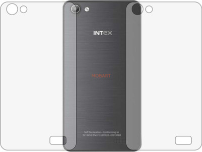 MOBART Back Screen Guard for INTEX AQUA SUPER (Matte Finish)(Pack of 2)