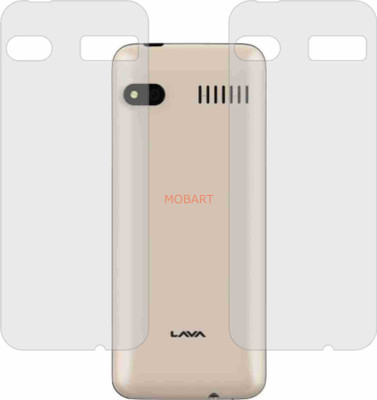 MOBART Back Screen Guard for LAVA A9 (Matte Finish)(Pack of 2)