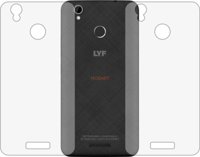 MOBART Back Screen Guard for JIO LYF WATER 7S (Matte Finish)(Pack of 2)