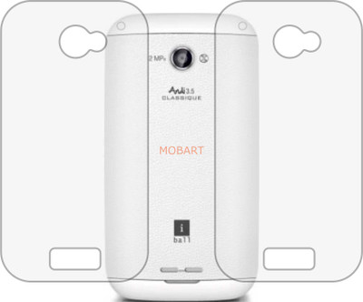 MOBART Back Screen Guard for IBALL ANDI 3.5 CLASSIC (Matte Finish)(Pack of 2)