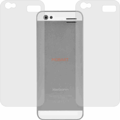 MOBART Back Screen Guard for KARBONN K-PHONE 1 (Matte Finish)(Pack of 2)