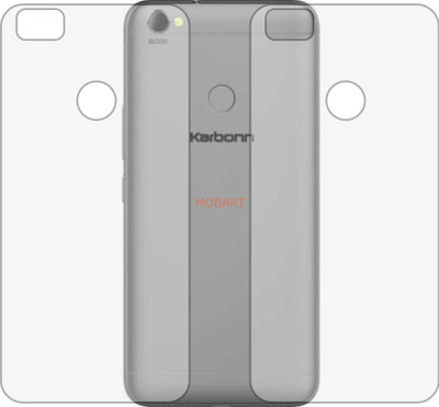 MOBART Back Screen Guard for KARBONN FRAMES S9 (Matte Finish)(Pack of 2)
