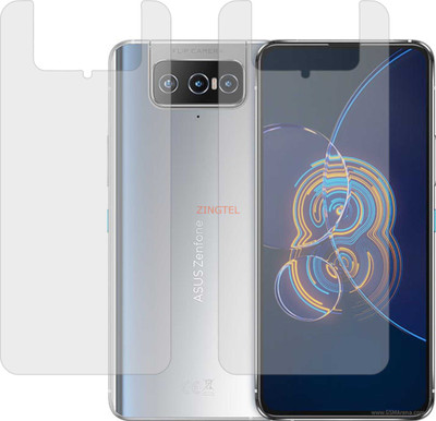 ZINGTEL Back Screen Guard for ASUS ZENFONE 8 FLIP ZS672KS (Matte Finish)(Pack of 2)