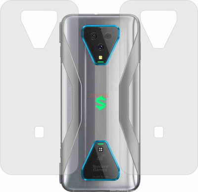 ZINGTEL Back Screen Guard for BLACK SHARK 3S (Matte Finish)(Pack of 2)
