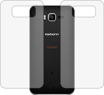 MOBART Back Screen Guard for KARBONN TITANIUM 3D PLEX (Matte Finish)(Pack of 2)