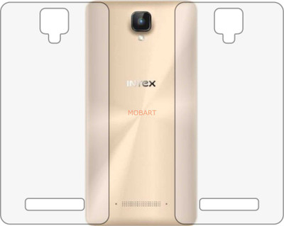 MOBART Back Screen Guard for INTEX AQUA LIONS 2 (Matte Finish)(Pack of 2)