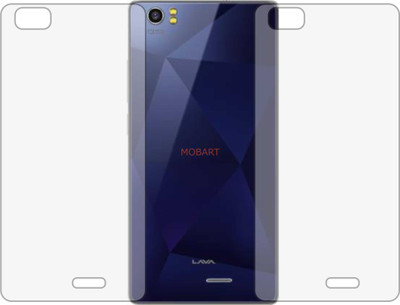 MOBART Back Screen Guard for LAVA X5 4G (Matte Finish)(Pack of 2)