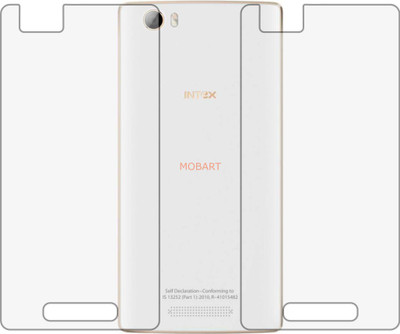MOBART Back Screen Guard for INTEX AQUA ACE MINI(Pack of 2)