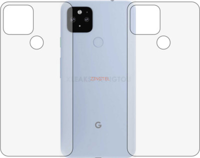 ZINGTEL Back Screen Guard for GOOGLE PIXEL 5XL (Matte Finish)(Pack of 2)