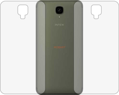 MOBART Back Screen Guard for INTEX AQUA LIONS T1 (Matte Finish)(Pack of 2)