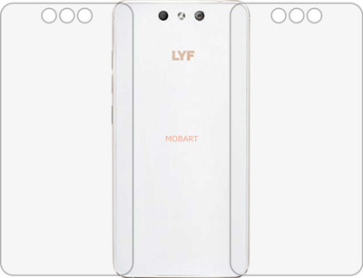 MOBART Back Screen Guard for JIO LYF EARTH 1 (Matte Finish)(Pack of 2)