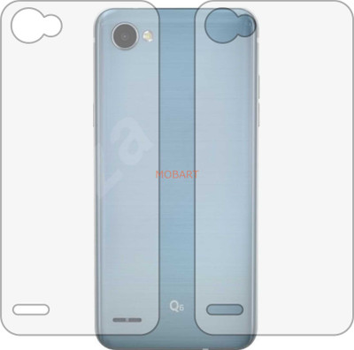 MOBART Back Screen Guard for LG Q6 (Matte Finish)(Pack of 2)