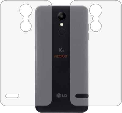 MOBART Back Screen Guard for LG K9 (Matte Finish)(Pack of 2)