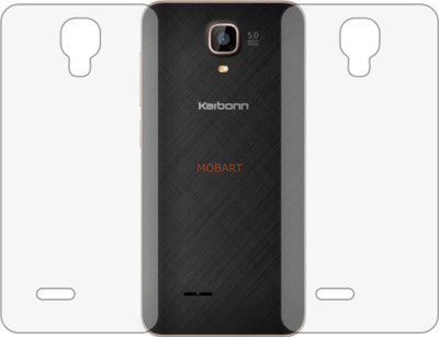 MOBART Back Screen Guard for KARBONN A9 INDIAN (Matte Finish)(Pack of 2)
