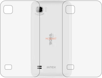 MOBART Back Screen Guard for INTEX FLASH (Matte Finish)(Pack of 2)