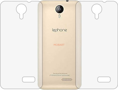 MOBART Back Screen Guard for LEPHONE W15 (Matte Finish)(Pack of 2)