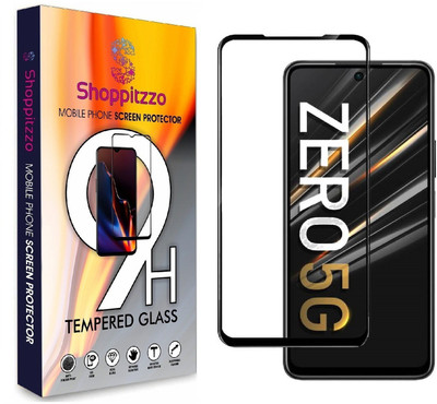 Shoppitzzo Edge To Edge Tempered Glass for Infinix Zero 5G/NeoShield Tempered Glass/Full Screen Coverage-Edge to Edge(Pack of 1)