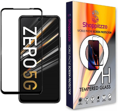 Shoppitzzo Edge To Edge Tempered Glass for Infinix Zero 5G/DuraGlass Tempered Glass/Full Screen Coverage-Edge to Edge(Pack of 1)