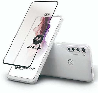 ASMANTIC Tempered Glass Guard for Motorola Moto One Fusion Plus(Pack of 1)