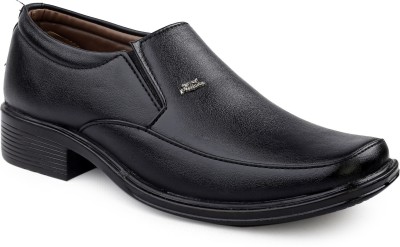 Smoky 35 Fabulous Classic Black Formal Shoes Slip On For Men(Black)