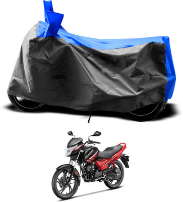 PAGORA Two Wheeler Cover for Hero(Glamour i3s, Grey)