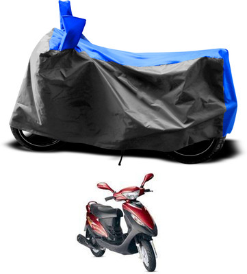 PAGORA Two Wheeler Cover for Kinetic(Nova, Grey)