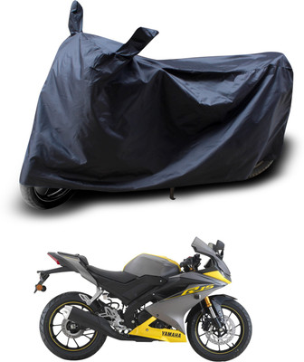 PAGORA Two Wheeler Cover for Yamaha(YZF R15 V3.0, Black)