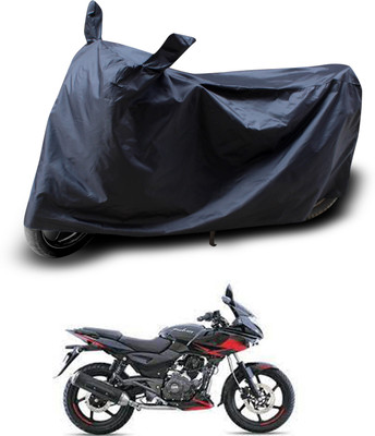 PAGORA Two Wheeler Cover for Bajaj(Pulsar 220F, Black)