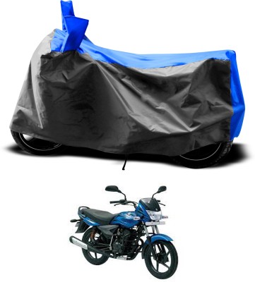 PAGORA Two Wheeler Cover for Bajaj(Platina 100 DTS-i, Grey)