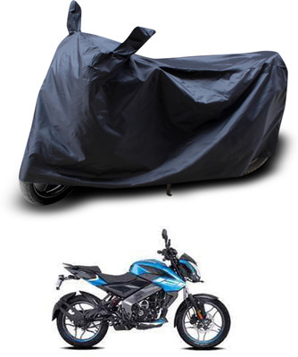 PAGORA Two Wheeler Cover for Bajaj(Pulsar NS 200, Black)