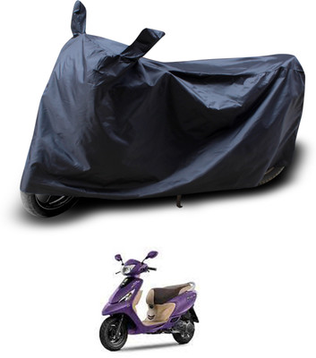 PAGORA Two Wheeler Cover for TVS(Scooty Zest 110, Black)