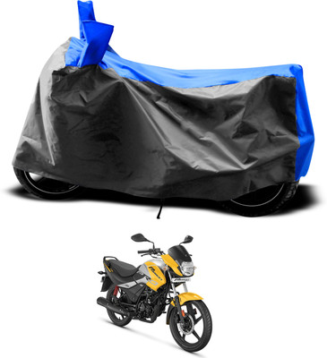 PAGORA Two Wheeler Cover for Hero(Passion Plus, Grey)