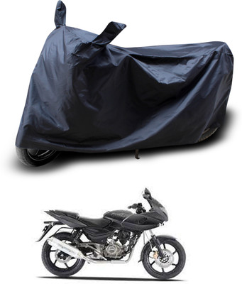 PAGORA Two Wheeler Cover for Bajaj(Pulsar 220 DTS-i, Black)