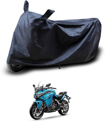 PAGORA Two Wheeler Cover for CFMoto(650GT, Black)