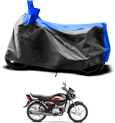 PAGORA Two Wheeler Cover for Hero(MotoCorp Pleasure Plus, Grey)