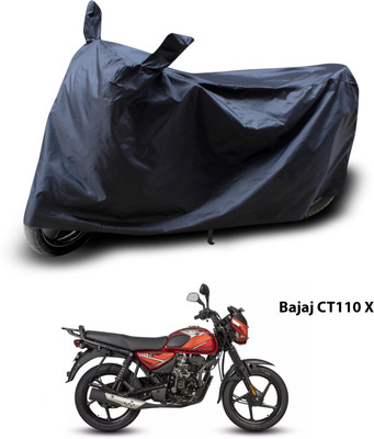 PAGORA Two Wheeler Cover for Bajaj(Black)