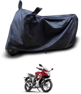 PAGORA Two Wheeler Cover for Suzuki(Gixxer SF, Black)