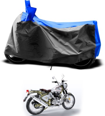 PAGORA Waterproof Two Wheeler Cover for Royal Enfield(Bullet Trials 500, Grey)