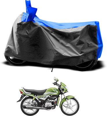 PAGORA Two Wheeler Cover for Hero(HF Deluxe Eco, Grey)