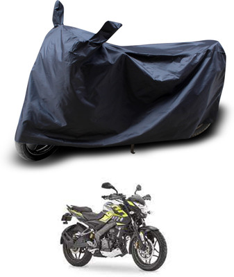 PAGORA Two Wheeler Cover for Bajaj(Pulsar 200 NS DTS-i, Black)