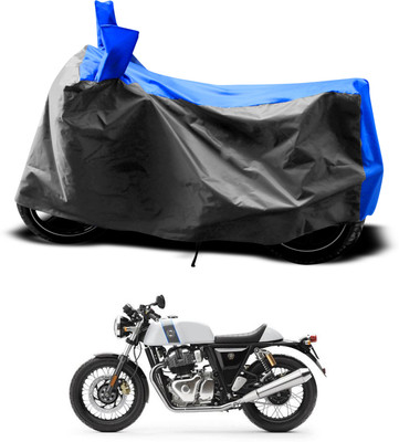 PAGORA Waterproof Two Wheeler Cover for Royal Enfield(Continental GT, Grey)