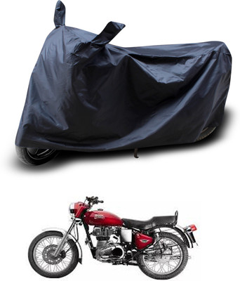 PAGORA Waterproof Two Wheeler Cover for Royal Enfield(Electra 4S, Black)
