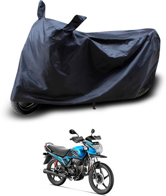PAGORA Two Wheeler Cover for Hero(Passion Pro TR, Black)