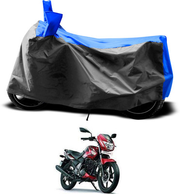 PAGORA Two Wheeler Cover for TVS(Flame 125, Grey)