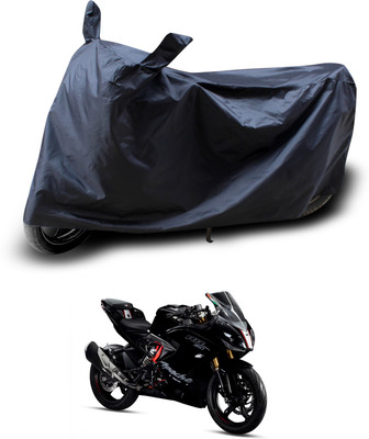 PAGORA Two Wheeler Cover for TVS(Apache RR 310, Black)