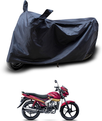 PAGORA Two Wheeler Cover for Mahindra(Centuro Rockstar, Black)