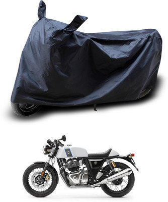 PAGORA Waterproof Two Wheeler Cover for Royal Enfield(Continental GT, Black)