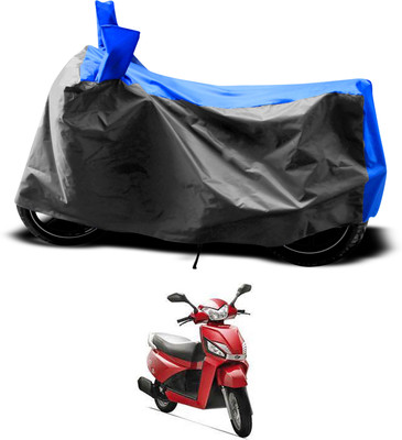 PAGORA Two Wheeler Cover for Mahindra(Gusto, Grey)