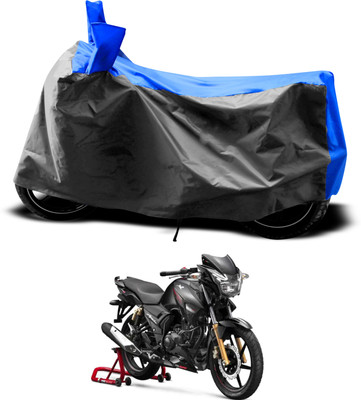 PAGORA Two Wheeler Cover for TVS(Apache RTR 160, Grey)