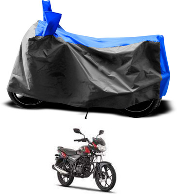 PAGORA Two Wheeler Cover for Bajaj(Discover 110, Grey)